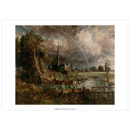 John Constable Salisbury Cathedral from the Meadows poster